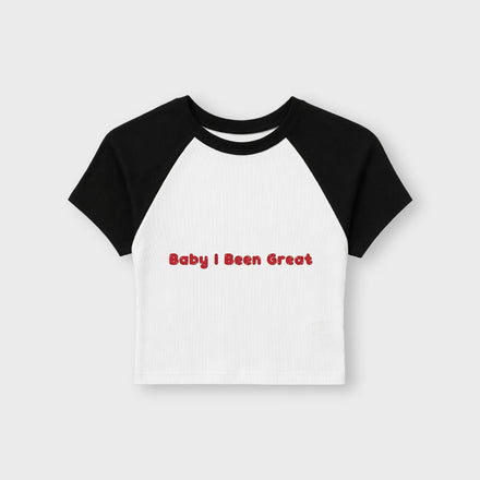Been Great Cropped Raglan