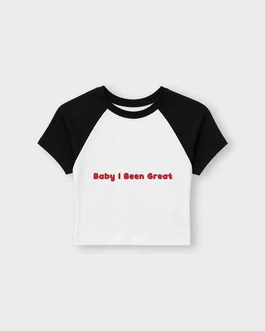 Been Great Cropped Raglan