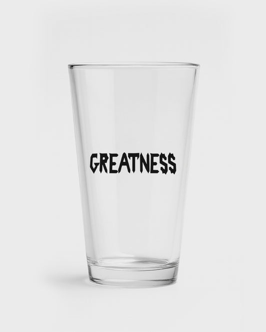 Greatness Pint Glasses