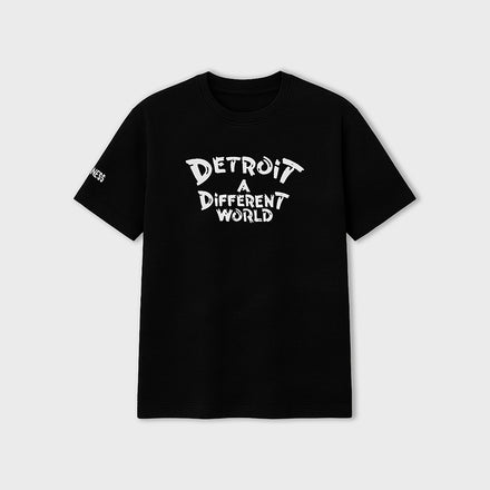 Detroit A Different World T-Shirt - Black